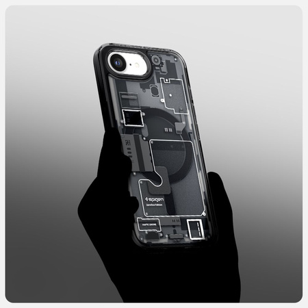 SPIGEN POKROWIEC OCHRONNY ETUI DO MAGSAFE IPHONE 16E SERIA ULTRA HYBRID MAG