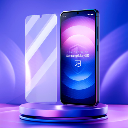 3MK SZKŁO FLEXIBLEGLASS DO SAMSUNG GALAXY S25 OCHRONA Z WYSOKĄ