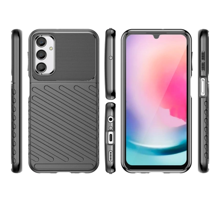 THUNDER CASE PANCERNE ETUI SILIKONOWE DO SAMSUNG GALAXY A24 4G OCHRONNE