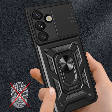HURTEL ETUI PANCERNE HYBRID ARMOR CAMSHIELD DO SAMSUNG GALAXY M06 5G F06