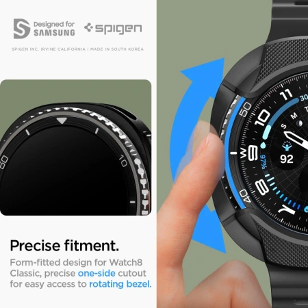 SPIGEN ETUI LIQUID AIR DO SAMSUNG GALAXY WATCH 8 CLASSIC 46 MM OCHRONA