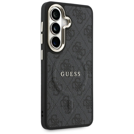 Etui Guess 4G Embossed Ring MagSafe do   Samsung Galaxy S26 Plus czarny
