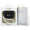 Etui Guess Glitter Pearl Strap do AirPods Pro 3 czarny