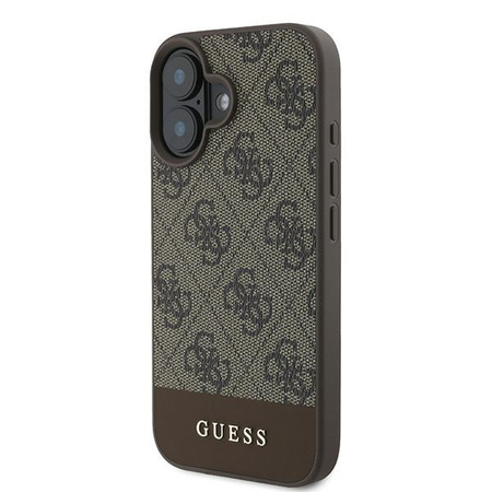 GUESS POKROWIEC HARDCASE DO IPHONE 16 PLUS 6.7 Z LOGO BOTTOM STRIPE