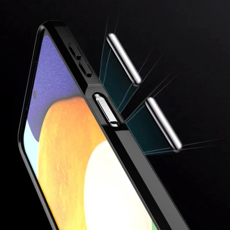 HURTEL ELASTYCZNE ETUI CARBON CASE DO SAMSUNG GALAXY A22 4G WYSOKA OCHRONA