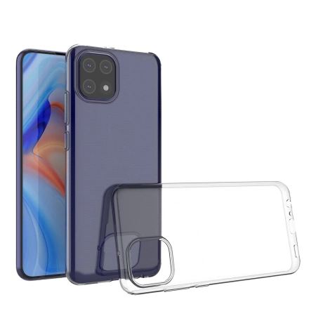 HURTEL POKROWIEC ETUI ŻELOWY DO SAMSUNG GALAXY A03 Z OCHRANĄ TYLNEJ OBUDOWY