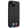 Etui BMW BMHCP14M22PTDK iPhone 14 Plus 6,7" czarny/black Leather Stamp Tricolor