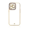 HURTEL ETUI CASE POKROWIEC DO SAMSUNG GALAXY A13 5G ŻELOWY ZŁOTA RAMKA