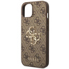 Guess GUHCP14S4GMGBR iPhone 14 6,1" brązowy/brown hardcase 4G Big Metal Logo