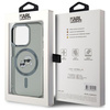 KARL LAGERFELD KLHMP15XHLSKCK ETUI DO IPHONE 15 PRO MAX 6.7 HARDCASE METAL
