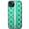Karl Lagerfeld KLHCP14MPGKLSKN iPhone 14 Plus 6,7" hardcase zielony/green Monogram Stripe