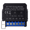 Licznik energii smart AVATTO WPM16-2 Wi-Fi dwukierunkowy