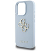 GUESS ETUI TPU DO IPHONE 16 PRO LOGO 4G CLASSIC SMALL Z WZOREM GRANULOWANYM