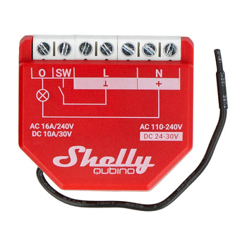 SHELLY STEROWNIK QUBINO WAVE1PM DO Z-WAVE Z MONITOROWANIEM MOCY I ENERGIĄ
