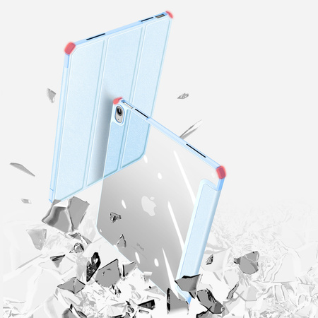 Dux Ducis Copa etui iPad 10.9'' 2022 (10 gen.) pokrowiec smart cover podstawka niebieskie