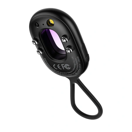 BASEUS WYKRYWACZ UKRYTYCH KAMER DO ALARM Z MINI LATARKĄ I KABLEM USB-A