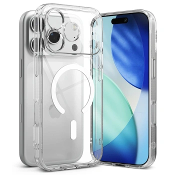 RINGKE ETUI FUSION MAGNETIC DO IPHONE 17 PRO PRZEJRZYSTE MAGNETYCZNE