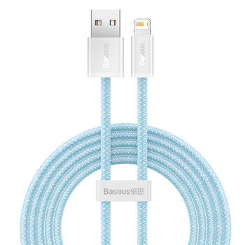 BASEUS KABEL USB DO LIGHTNING 2M 2.4A DO IPHONE 11 12 13 14 ZŁĄCZE DYNAMIC