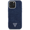 GUESS ETUI TPU DO IPHONE 16 PRO DO MAGSAFE DENIM TRIANGLE LOGO WYTRZYMAŁE