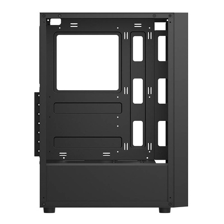 DARKFLASH OBUDOWA KOMPUTEROWA A290 DO ATX Z SZKLANĄ BOKSÓWKĄ I EFEKTAMI LED