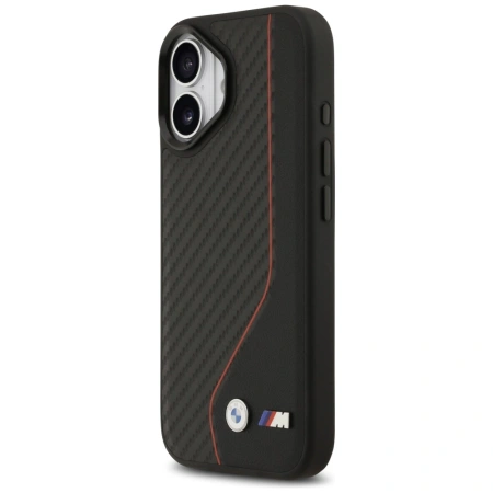 BMW ETUI M CARBON LINE LOGO DO IPHONE 17 MAGSAFE LUKSUSOWA OCHRONA