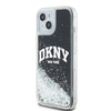 DKNY ETUI HARDCASE DO IPHONE 15 14 13 6.1 LIQUID GLITTER Z DODATKOWYM LOGO
