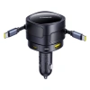 BASEUS ŁADOWARKA SAMOCHODOWA 90W DO SAMOCHODU 2X USB-C 1X USB-A SZYBKIE