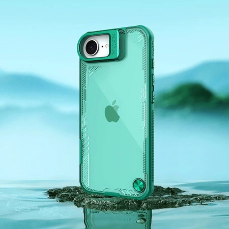 NILLKIN ETUI ICEBLADE PROP DO IPHONE 16E Z PODSTAWKĄ OCHRONĄ I WYGODNYM