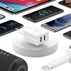 USAMS ŁADOWARKA 2xUSB-A + KABEL USB-C DO TELEFONÓW SZYBKIE ŁADOWANIE PD3.0