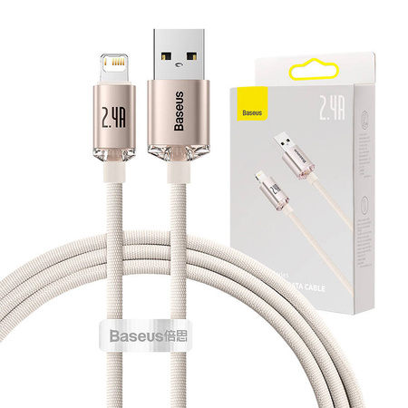 BASEUS KABEL USB DO IPHONE DO LIGHTNING 2.4A DO IPHONE 11 12 13 14 1.2M