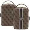 Torba Guess GUHBP4RPSW Organizer - brązowe 4G Printed Stripes