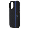 BMW ETUI HARDCASE DO IPHONE 16 6.1 DO MAGSAFE SILIKONOWE HEXAGON BLUE LINE