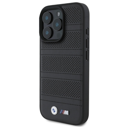 BMW ETUI HARDCASE DO IPHONE 16 PRO MAX 6.9 DO MAGSAFE PERFOROWANE SZYTE