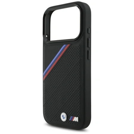 BMW ETUI M TRICOLOR METAL LOGO MAGSAFE DO IPHONE 17 PRO POKROWIEC Z LOGO