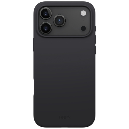 Etui UNIQ Lino do iPhone 17 Pro Max      Magclick Charging szary