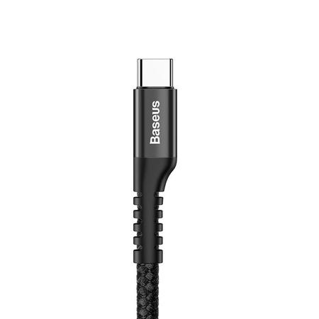 BASEUS KABEL SPRĘŻYNOWY USB-C 1M 2A DO TELEFONÓW ANDROID SZYBKIE ŁADOWANIE