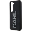 Etui Karl Lagerfeld 3D Rubber Glitter Logo na Samsung Galaxy S23 - czarne