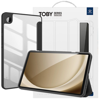 Etui z klapką podstawką Dux Ducis Toby do Samsung Galaxy Tab A9 8.7'' - czarne