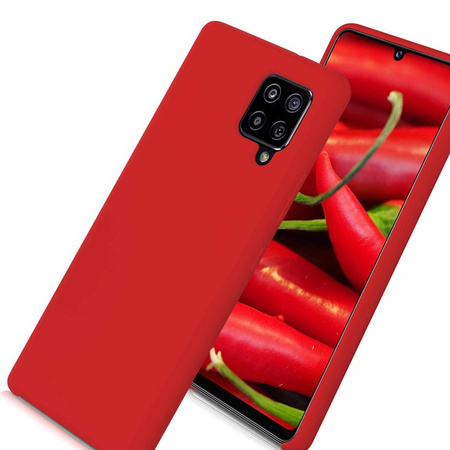 HURTEL SILICONE CASE ELASTYCZNE POKROWIEC DO SAMSUNG GALAXY A42 5G OCHRONNE