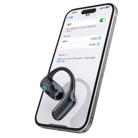 Słuchawka zauszna Dudao U4Pro Bluetooth uniwersalna do obu uszu - czarna