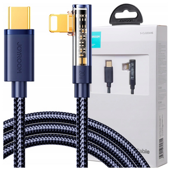 JOYROOM KABEL USB-C DO LIGHTNING 1.2M 20W DO IPHONE 12 13 14 Z KĄTOWYM