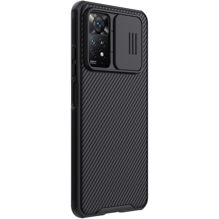 Nillkin CamShield Pro Case etui pokrowiec osłona na aparat kamerę Xiaomi Redmi Note 11 Pro / Note 11 Pro 5G / Note 11E Pro czarny