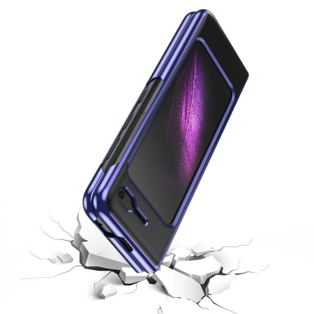 HURTEL ETUI HARD CASE POKROWIEC Z METALICZNĄ RAMKĄ DO SAMSUNG GALAXY FOLD