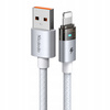MCDODO KABEL USB SZYBKIE ŁADOWANIE DO IPHONE LIGHTNING PD 36W 1M LED BIAŁY