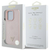 GUESS ETUI POKROWIEC MAGNETYCZNY DO MAGSAFE IPHONE 16 PRO GRAINED HOT STAMP