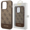 Guess GUHCP14XG4GLBR iPhone 14 Pro Max 6,7" brązowy/brown hard case 4G Stripe Collection