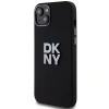 DKNY ETUI HARDCASE LIQUID SILICONE DO IPHONE 15 PLUS 14 PLUS METAL LOGO