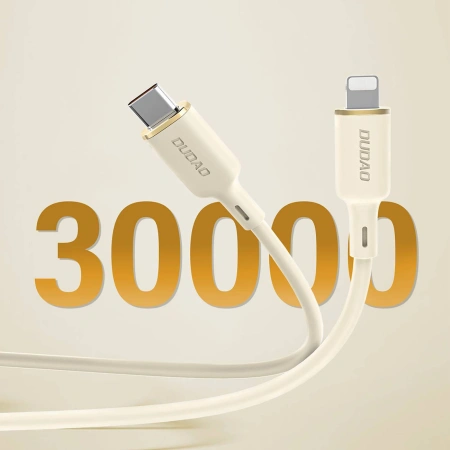 DUDAO KABEL USB-C DO DO LIGHTNING 30W 1M DO APPLE TELEFONÓW SZYBKIE
