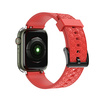 Watch Strap Y pasek do Apple Watch 7 / 6 / 5 / 4 / 3 / 2 / SE (45 / 44 / 42mm) opaska bransoleta do zegarka czerwony