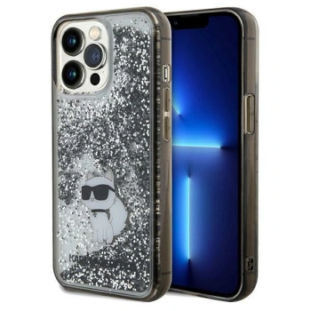 KARL LAGERFELD POKROWIEC HARDCASE DO IPHONE 13 PRO MAX 6.7 Z LIQUID GLITTER